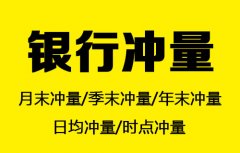 银行冲量(月末/季末/年末/日均/时点)